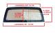 1000429 Heated Rear Windscreen / Car Window Microcar Virgo I II III