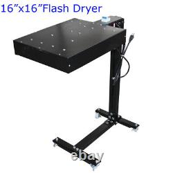 16x16 Flash Dryer Screen Printing Equipment Silk Screen T-shirt Heating Curing