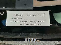 2020 Tesla Model 3 Rear Heated Glass 147292500b