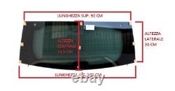 7ar114xd Heated Tinted Rear Windscreen Aixam City Impulsion Gto Vision