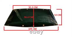 7ax114xd Heated Rear Windscreen / Car Window Aixam Coupe E-coupe Vision