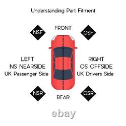 Audi A1 8X NS Left Heated Windscreen Washer Jet 3 Jet New Genuine 8J0955987G