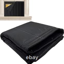 Fiber Blanket Fireproof Air Fireplace Screens Fireplaces Foldable Heating