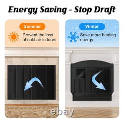 Fireplace Draft Stopper Blanket Prevent Heat Loss and Save on Energy Bills