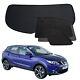 Fits Nissan Qashqai 2 2013-19 Bespoke Magnetic Rear Window Privacy Shades Blinds