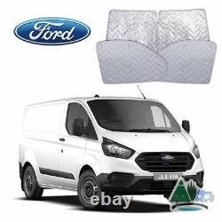Ford Custom Cab Thermal Windscreen Cover Set Winter/summer Heat Refelctor Kit