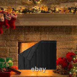 High Quality Fiber Blanket Fireplace Screens Fireplaces Foldable Heating