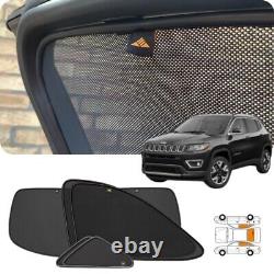 Jeep Compass 2017 On Made To Measure Magnetic Window Sun Shades Protect Rear Set