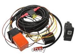 Land Rover Defender Heated Wind Screen Wiring Harness Relay Switch Kit DA1400