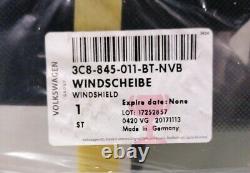 New Genuine Vw Passat CC 3c Heated Windscreen 12-17 3c8-845-011-bt-nvb